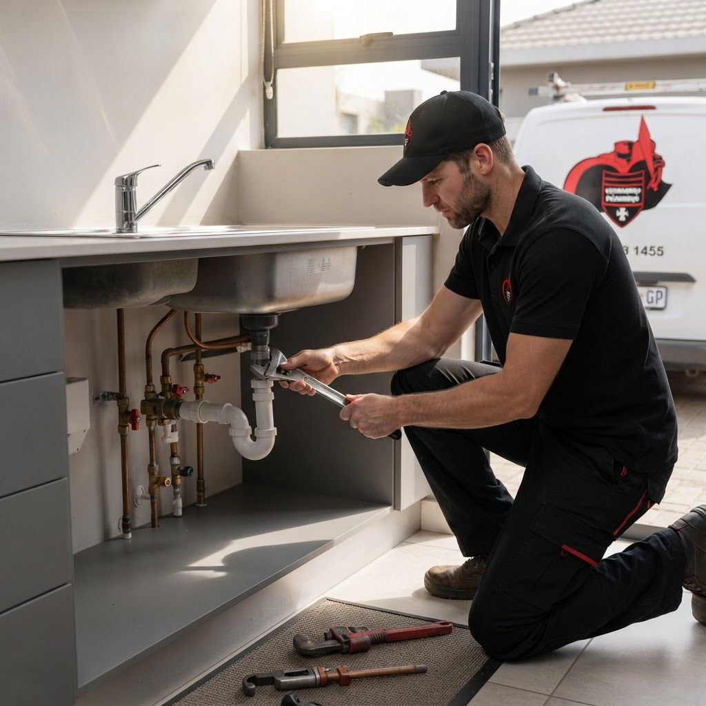 Professional plumbing team building industry partnerships to ensure reliable client support in Sandton homes.